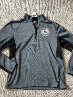 NWT OFFICIAL THE OHIO STATE Grey Quarterzip!